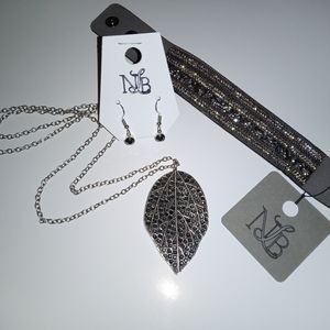 Gray About Fall Set (Gray/Silver)